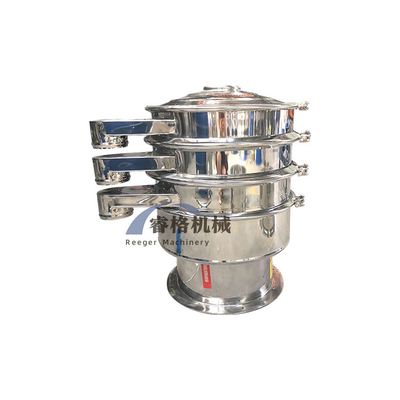 Dry Charcoal Sifting Double Levels Circular Vibrating sifter