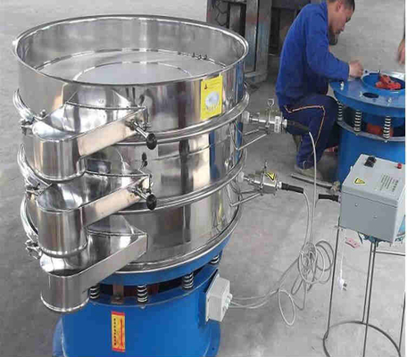 Carbon Steel Industrial Screening Vibro Separator / Industrial Screening Rotary Separator