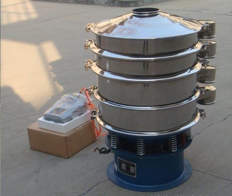 600-2600mm Industrial Vibrating Screening Separator with Bouncing Ball Cleaning